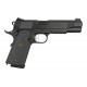 KJ Works Модель пистолета Colt M1911 MEU, CO2, черный, металл (КР07)